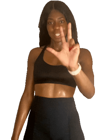 Workout Ok Sticker by Stefania Okaka