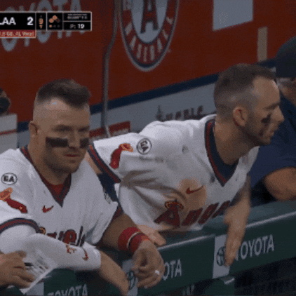 Mike Trout GIF by Los Angeles Angels