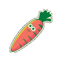 Carrot Sticker by Knorr