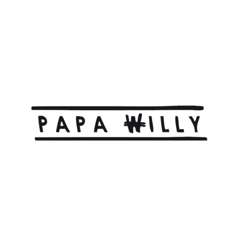 Papa Willy Sticker