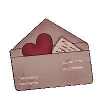 In Love Corazon Sticker