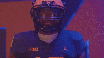 Go Blue Michigan Football GIF by Michigan Athletics