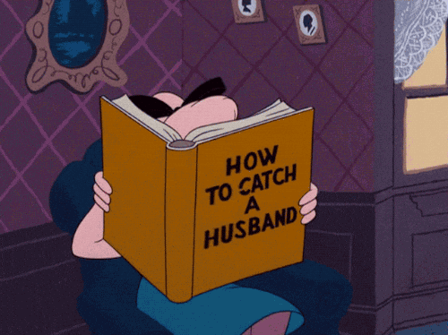 daisy duck marriage GIF