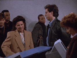 traveling elaine benes GIF