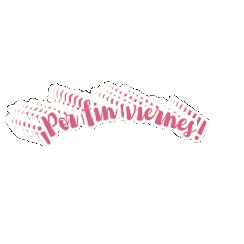 Feliz Viernes Sticker by El Espacio de Su