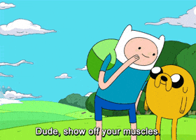 adventure time flirting GIF