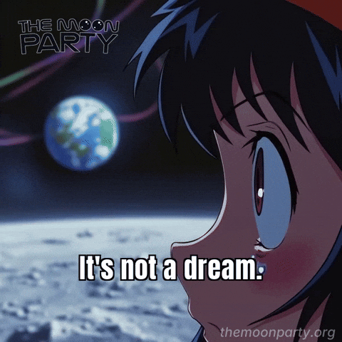 Dream Believe GIF by The Moon Party