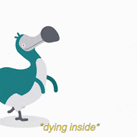 Dying Inside Help GIF by Dodo Australia