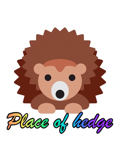 placeofhedge hedgehog hedgehogs place of hedge GIF