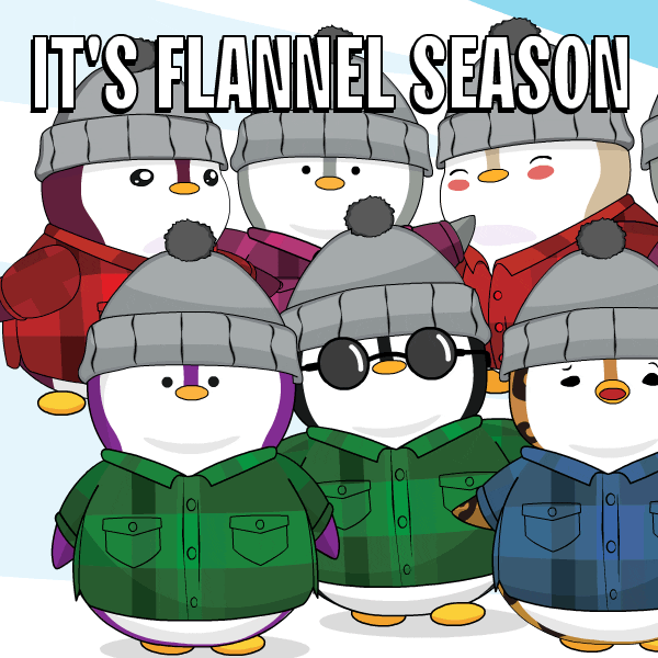 Fashion Winter GIF by Pudgy Penguins