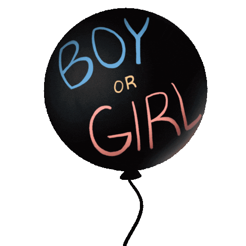Genderreveal Sticker