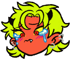 Sad Cry Sticker
