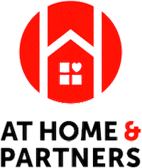 At Home & Partners Sticker