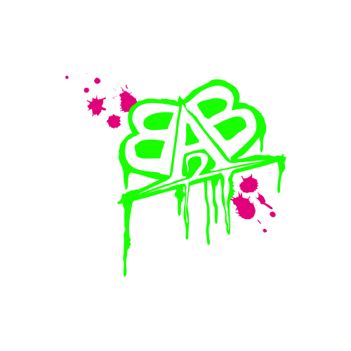 Neon Racing Sticker by B2BA Clothing