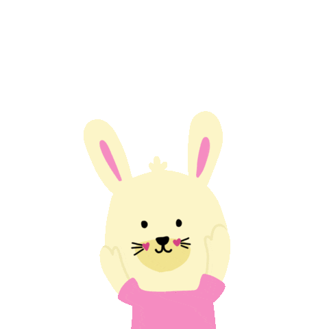Bunny Omg Sticker
