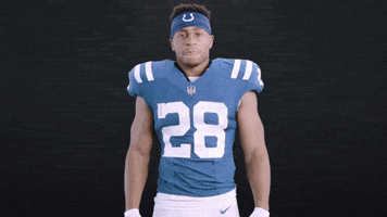 Flexing Jonathan Taylor GIF by Indianapolis Colts