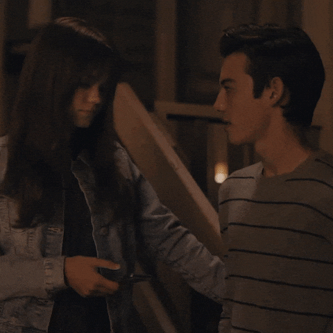 Kissing First Kiss GIF by American High