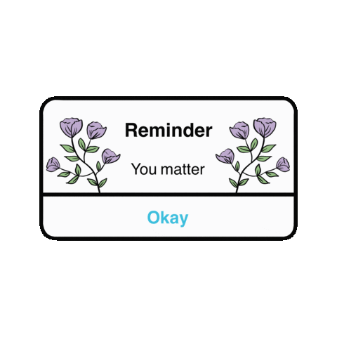 Floral Sticker