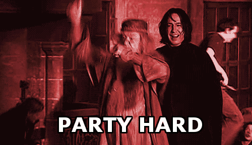 Harry Potter Party Hard GIF - Find & Share on GIPHY
