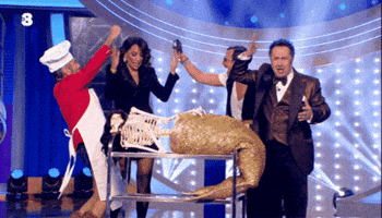 Party Cena GIF by Tv8it