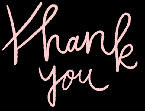 Gif saying "thank you" in several languages