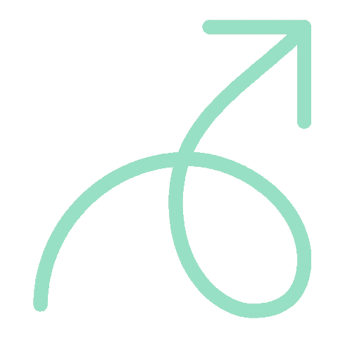 Pijl Sticker by Studio Leuks