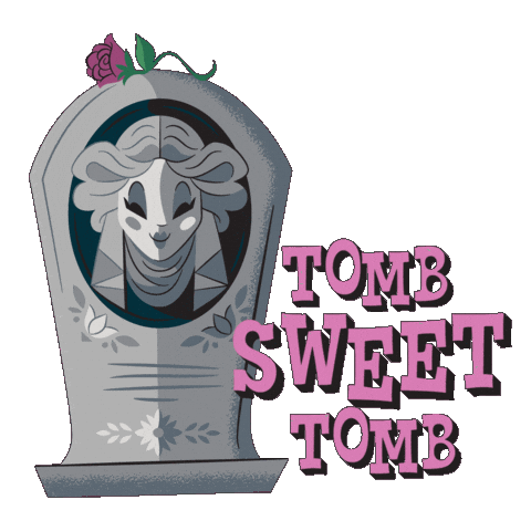 Haunted Mansion Tomb Sweet Tomb Sticker by Disney Parks