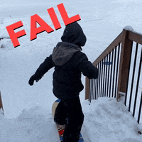 Snow Fail GIF by TheMacnabs