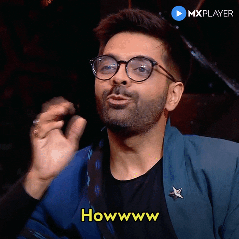 Surprised Bollywood GIF by MX Player