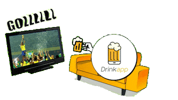 Soccer App Sticker by Drinkapp