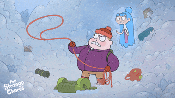 Snow Spin GIF by Ludo Studio