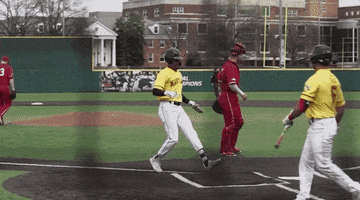 Home Run Celebration GIF by Maryland Terrapins