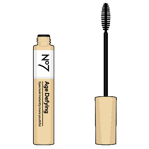 Beauty Mascara Sticker by No7