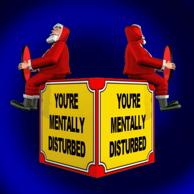 You Are Mad Santa Clause GIF