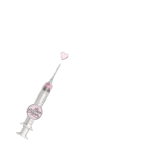 Syringe Sticker by Skin Charm