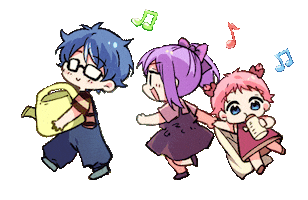 Manga Chibi Sticker by re:ON Comics