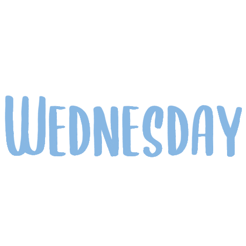 Wednesday Sticker