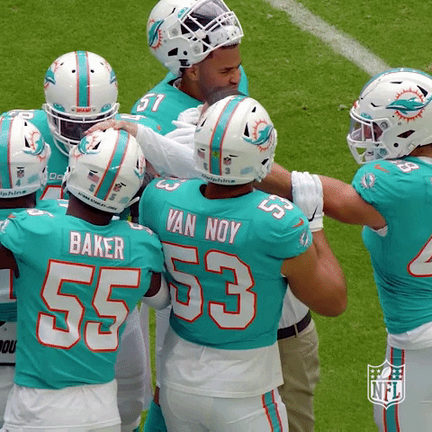 Breathe Miami Dolphins GIF by NFL