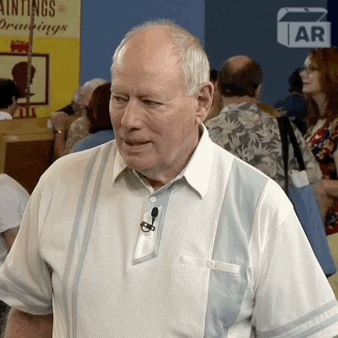 Shocked Oh My GIF by ANTIQUES ROADSHOW | PBS