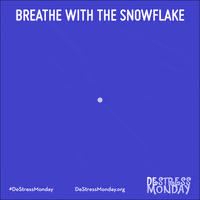 Snow Breathe GIF by DeStress Monday