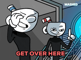 Come Lets Go GIF by Mashed