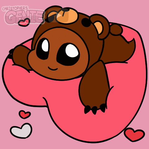 I Love You Heart GIF by Christophers Genie