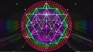 sea psychedelic visuals visionary sacred energy aumetry GIF