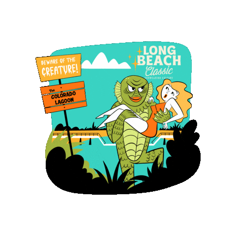 Lb Sticker by Long Beach Classic