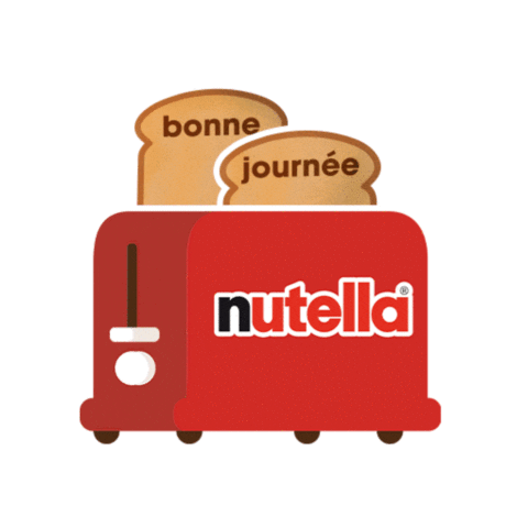 Toast Love Sticker by Nutella France