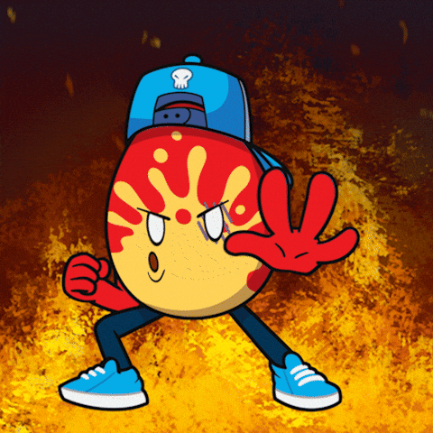 Finger Skateboarding GIF by bad egg co