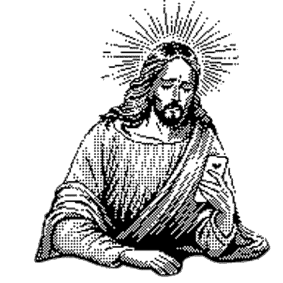 Gruff Rhys Jesus Sticker