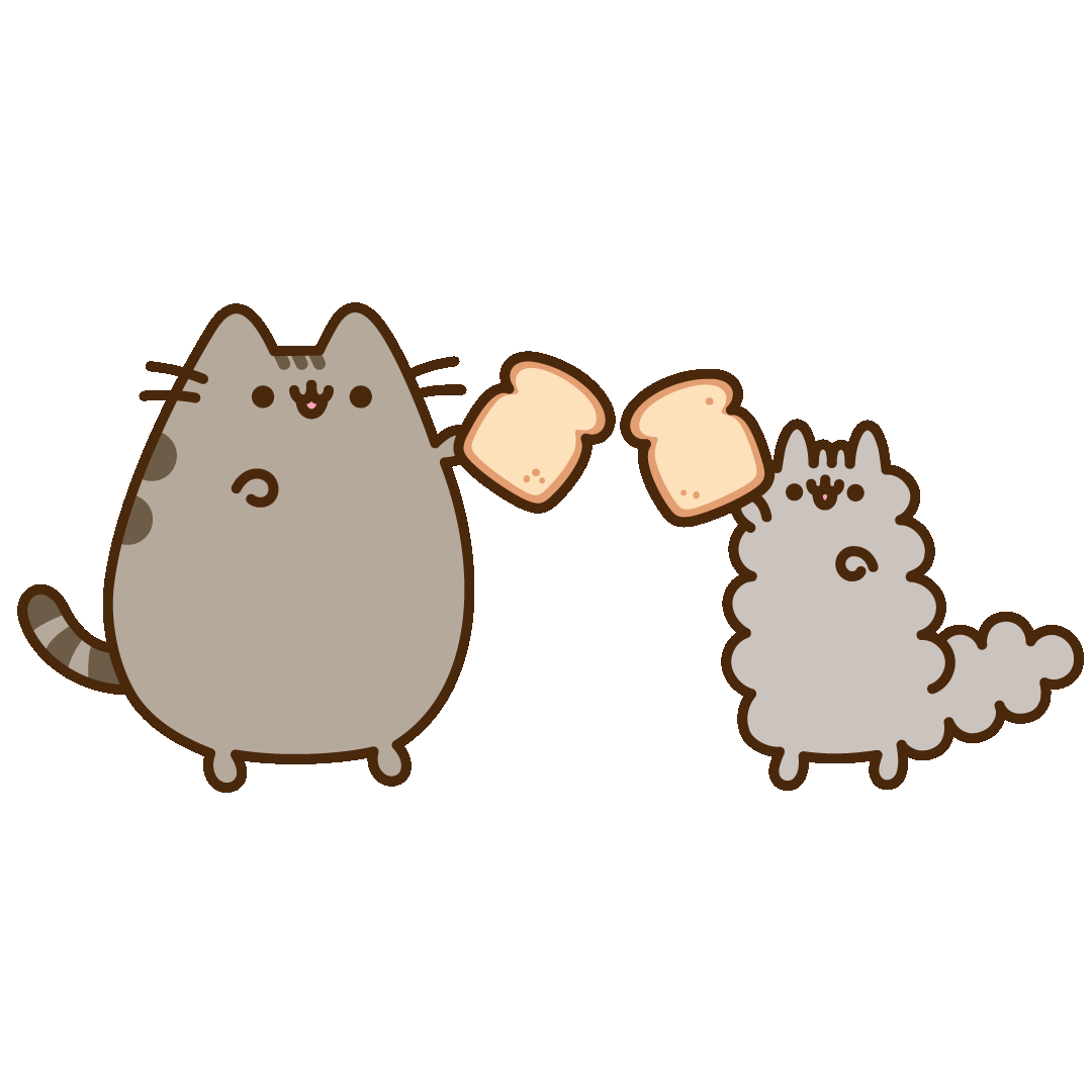 New Year Cat Sticker by Pusheen for iOS & Android | GIPHY