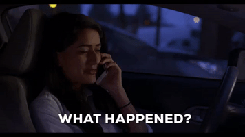 what happened? phone a friend GIF by Welcome To Surrey