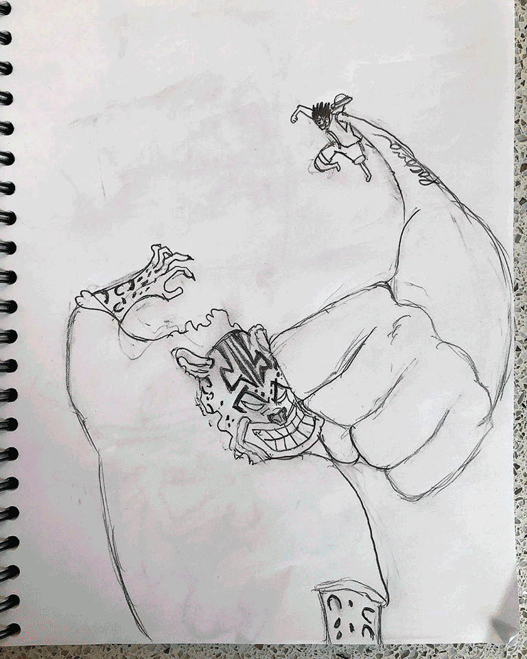 One Piece Rob Lucci GIF